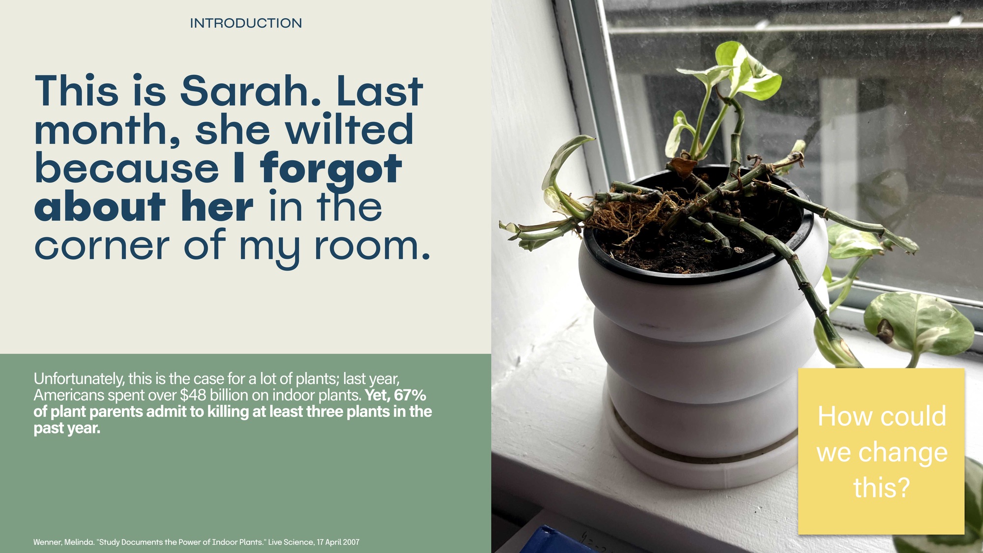 H2Know: what if your plants could tell you what they need?